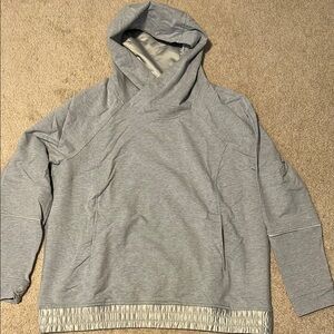 Lululemon Athletica Gray Hoodie Sweatshirt Top